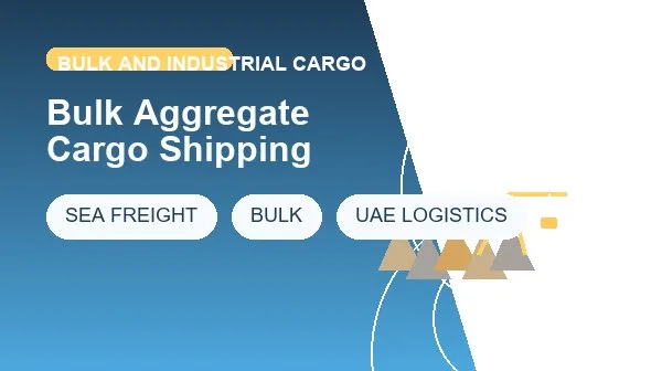 Bulk Aggregate Cargo Shipping logistics process image