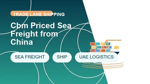 Cbm Priced Sea Freight from China logistics process image