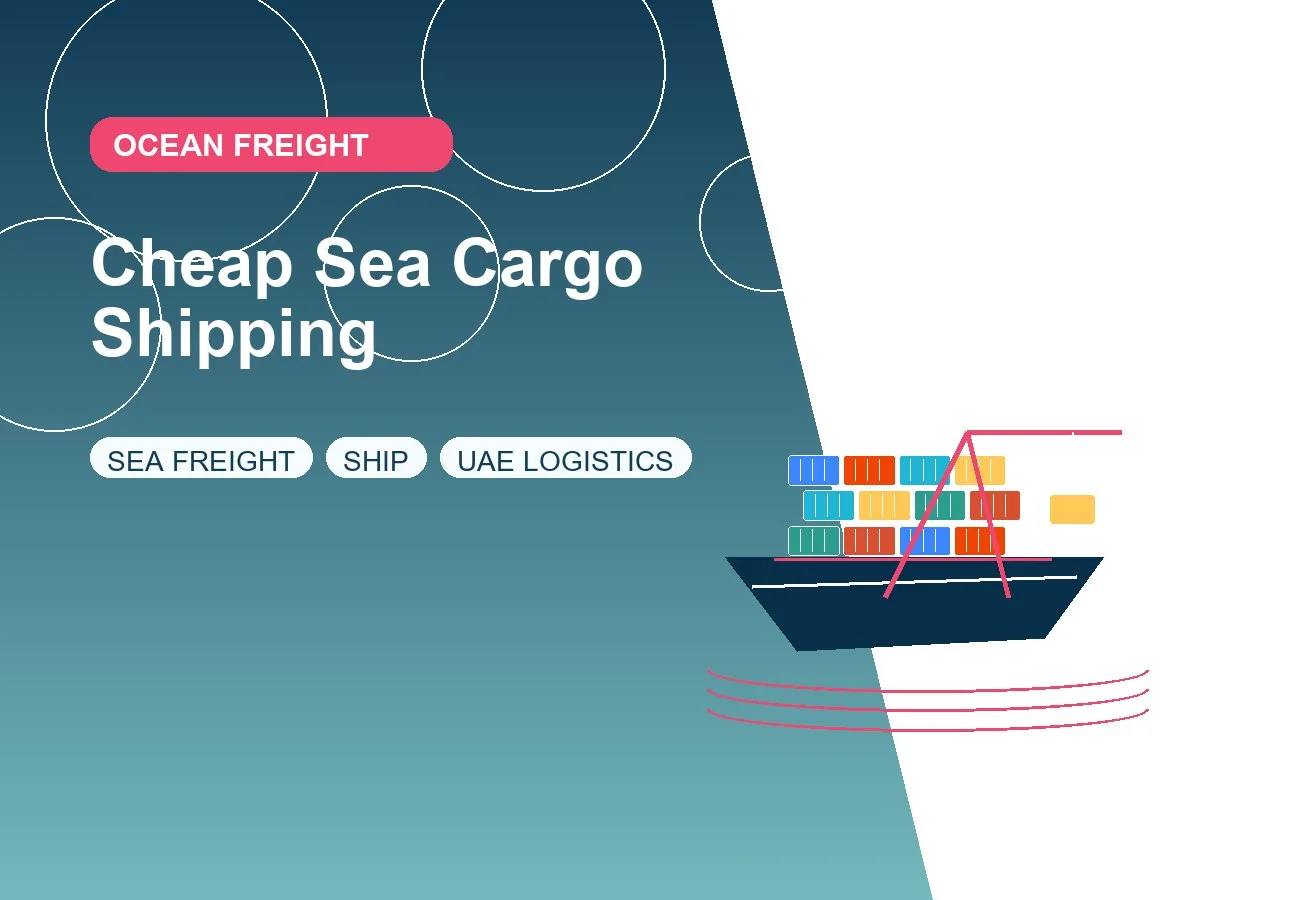 Cheap Sea Cargo Shipping design image
