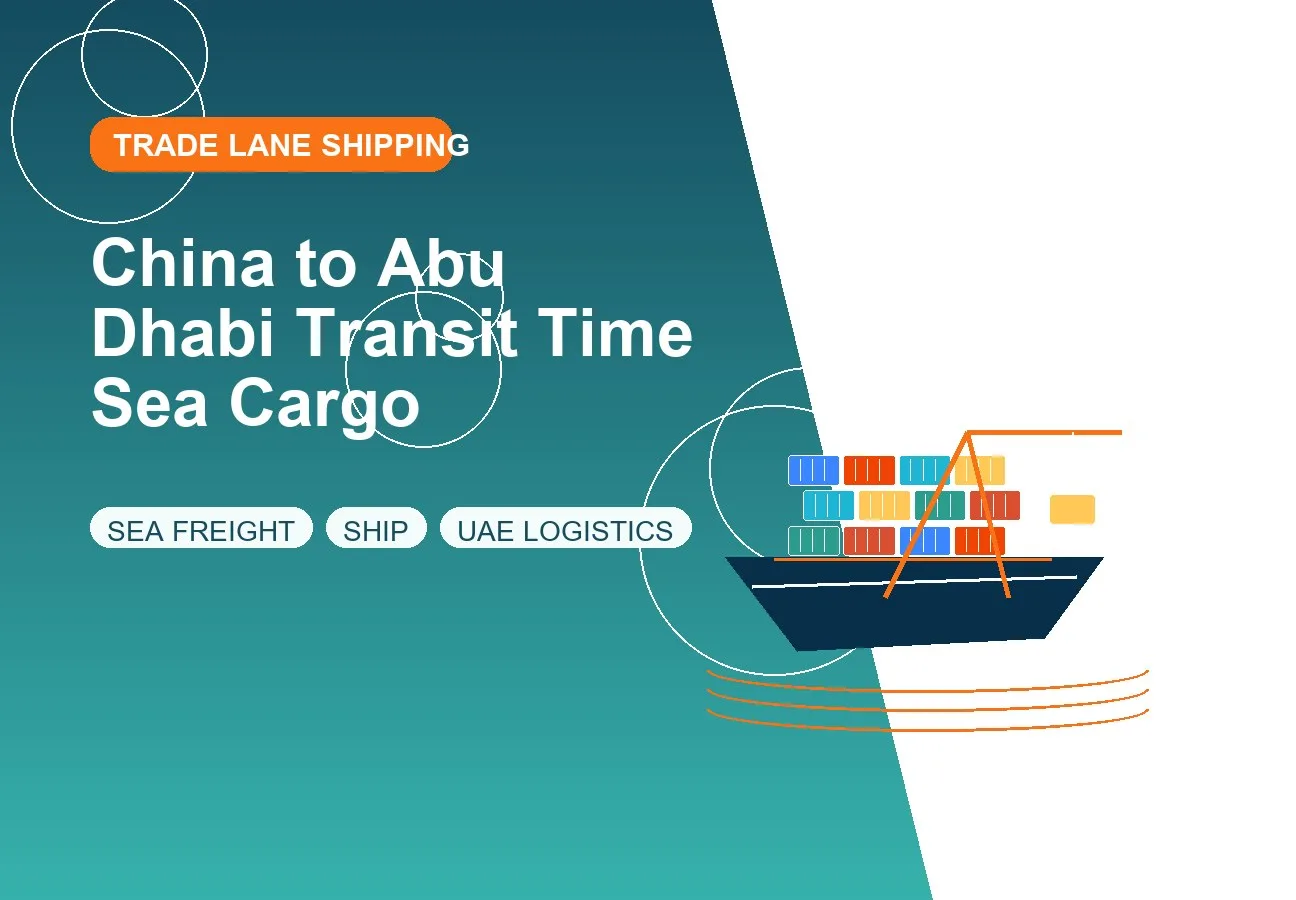 China to Abu Dhabi Transit Time Sea Cargo design image