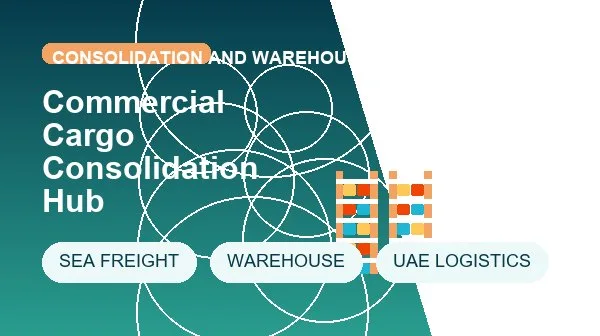 Commercial Cargo Consolidation Hub logistics process image