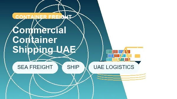Commercial Container Shipping UAE cargo handling image