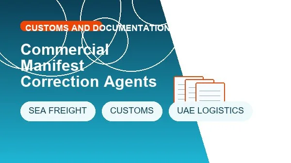 Commercial Manifest Correction Agents cargo handling image