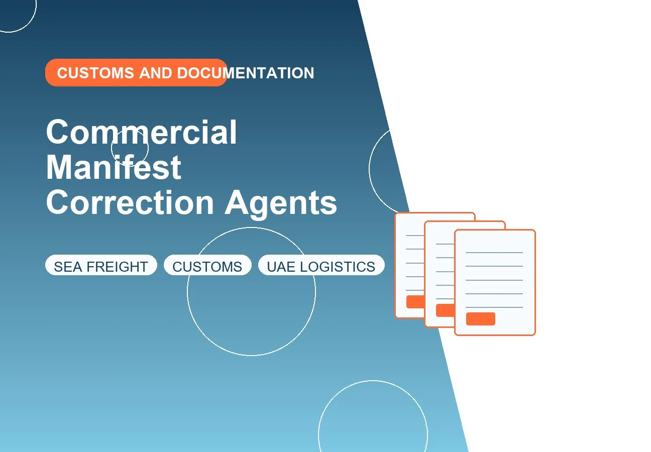 Commercial Manifest Correction Agents design image