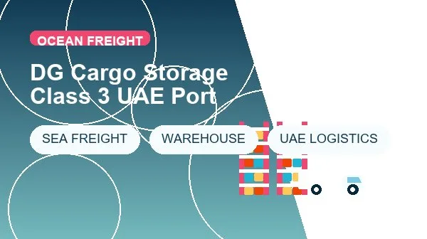 DG Cargo Storage Class 3 UAE Port cargo handling image