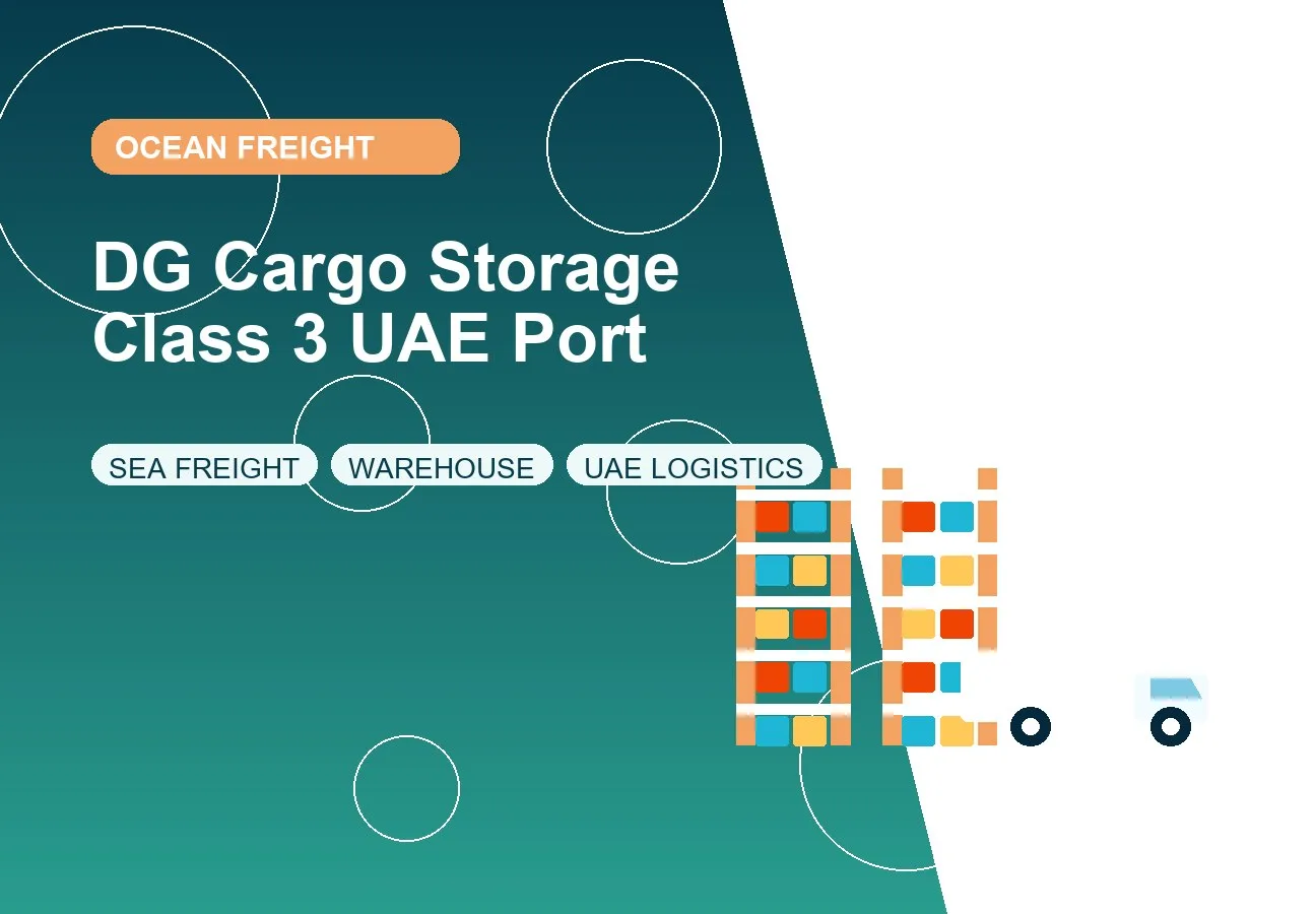 DG Cargo Storage Class 3 UAE Port design image