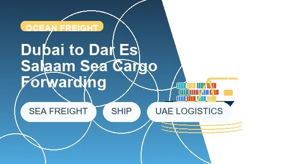 Dubai to Dar Es Salaam Sea Cargo Forwarding logistics process image
