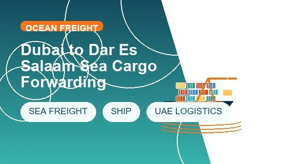 Dubai to Dar Es Salaam Sea Cargo Forwarding cargo handling image