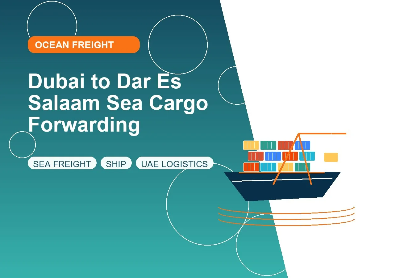 Dubai to Dar Es Salaam Sea Cargo Forwarding design image