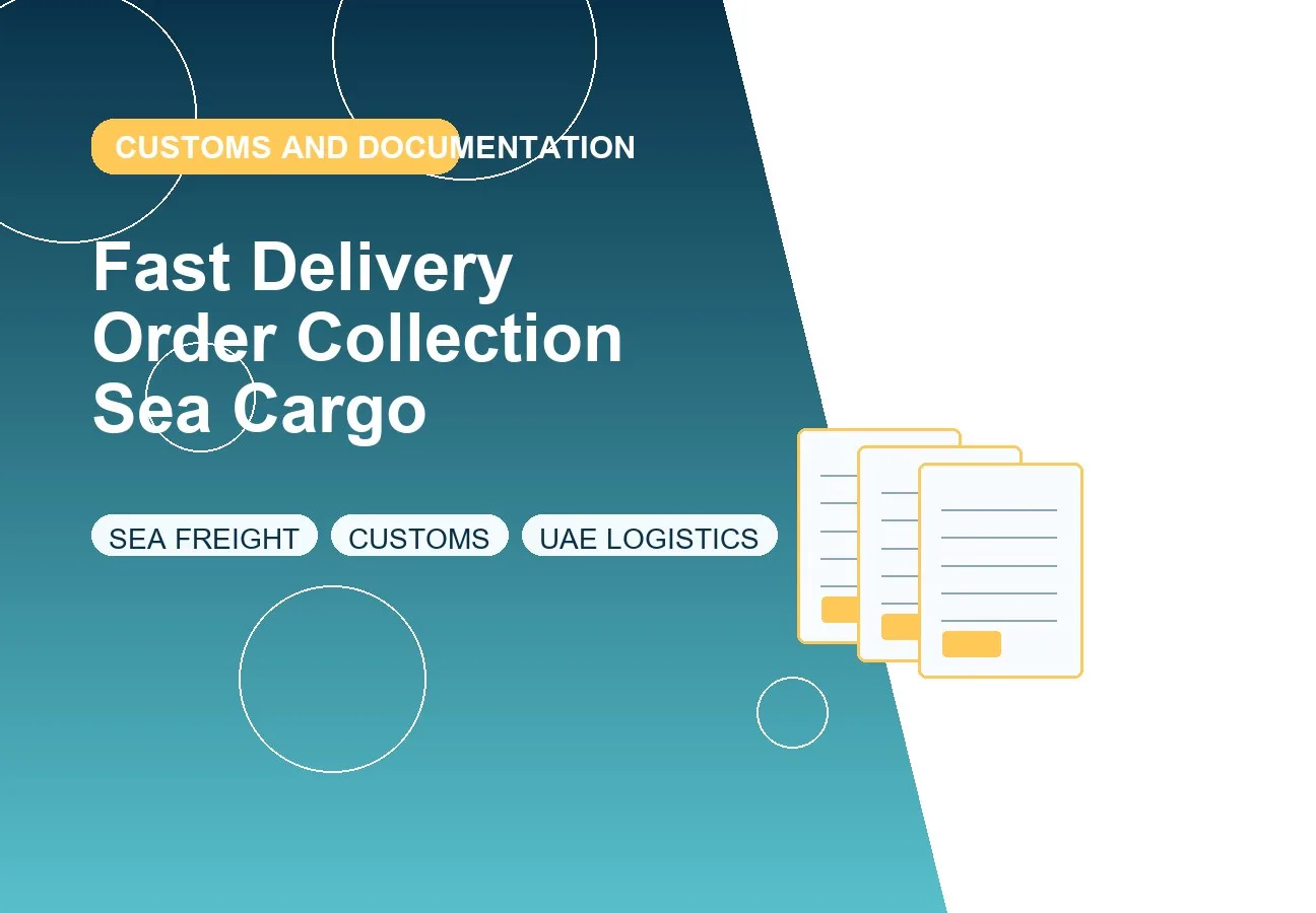 Fast Delivery Order Collection Sea Cargo design image