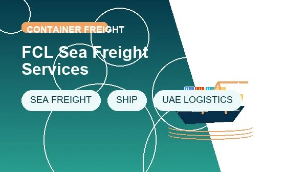 FCL Sea Freight Services logistics process image