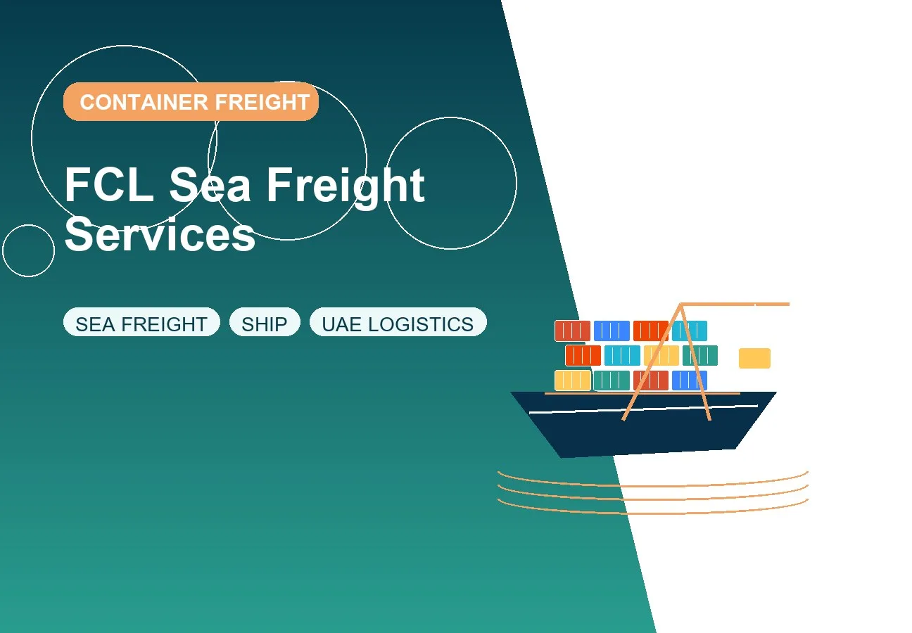 FCL Sea Freight Services design image
