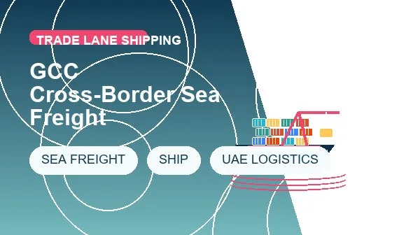 GCC Cross-Border Sea Freight logistics process image