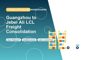 Guangzhou to Jebel Ali LCL Freight Consolidation thumbnail
