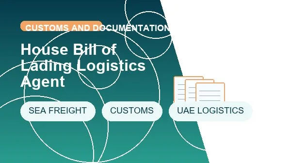 House Bill of Lading Logistics Agent logistics process image