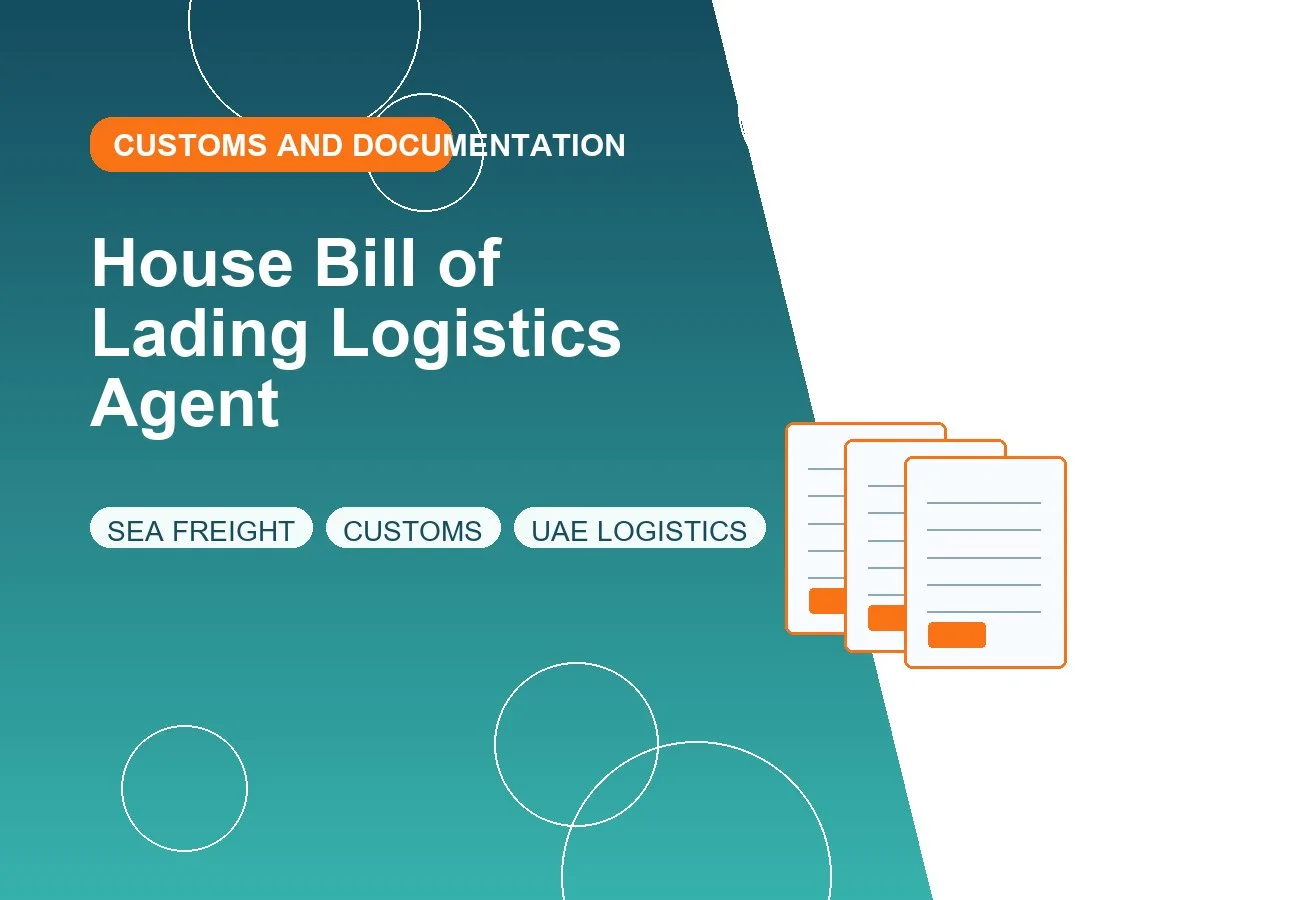 House Bill of Lading Logistics Agent design image