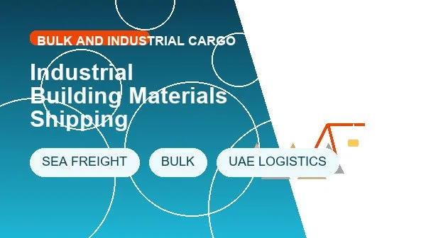 Industrial Building Materials Shipping logistics process image