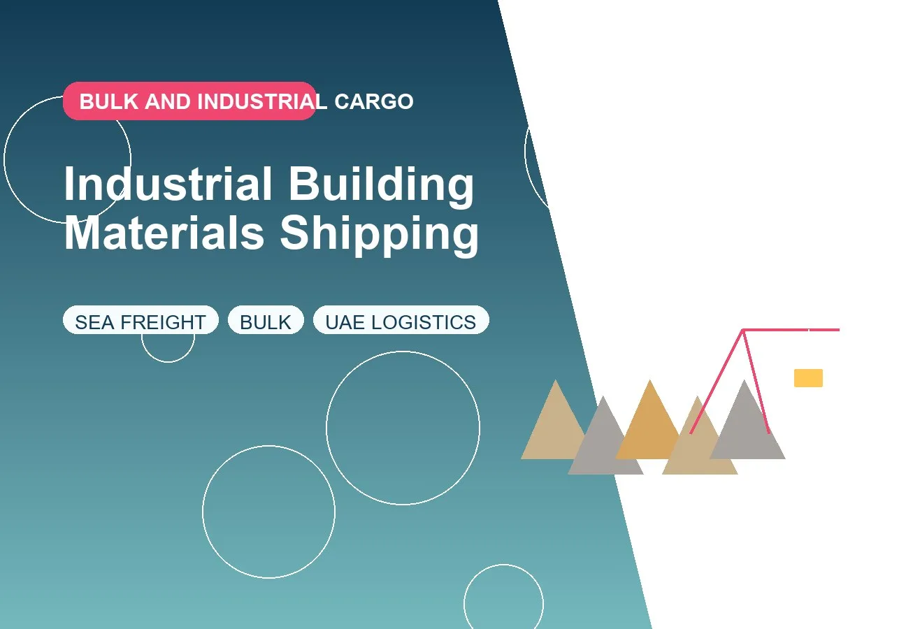 Industrial Building Materials Shipping design image