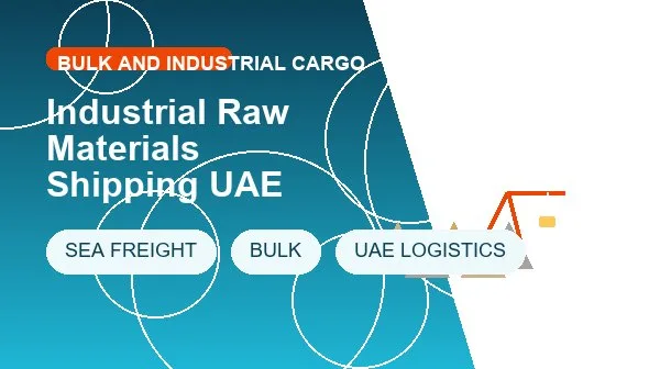 Industrial Raw Materials Shipping UAE cargo handling image