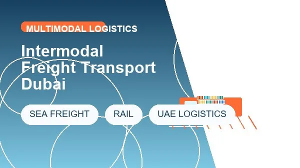Intermodal Freight Transport Dubai cargo handling image