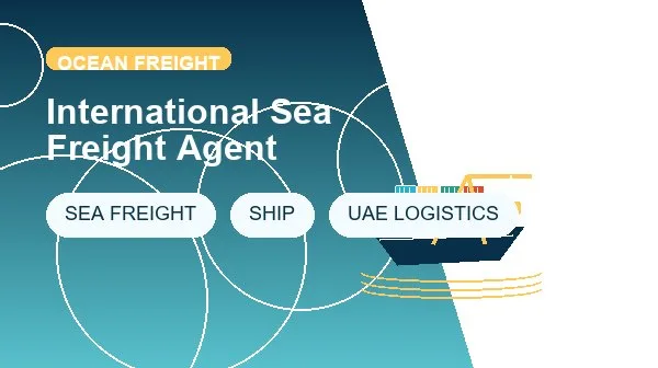International Sea Freight Agent logistics process image