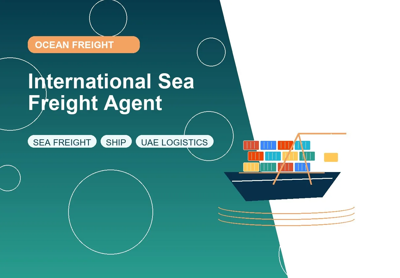International Sea Freight Agent design image