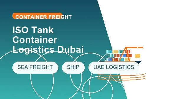 ISO Tank Container Logistics Dubai cargo handling image