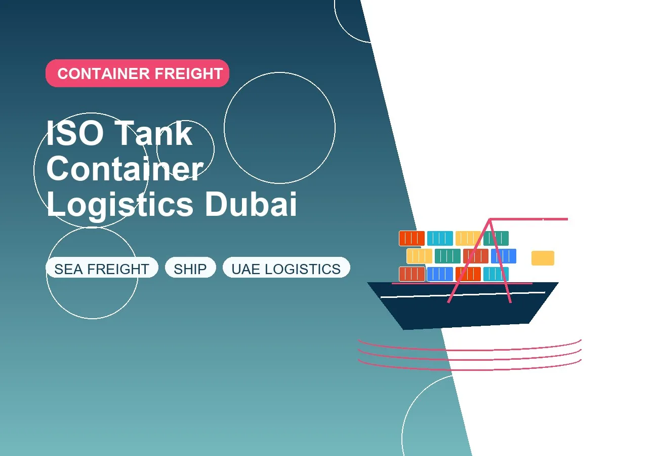 ISO Tank Container Logistics Dubai design image
