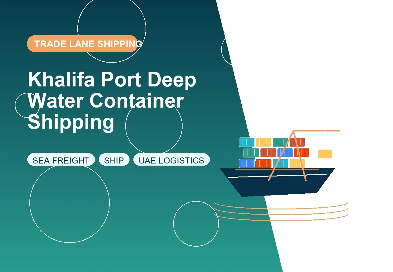 Khalifa Port Deep Water Container Shipping design image