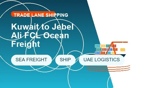 Kuwait to Jebel Ali FCL Ocean Freight logistics process image