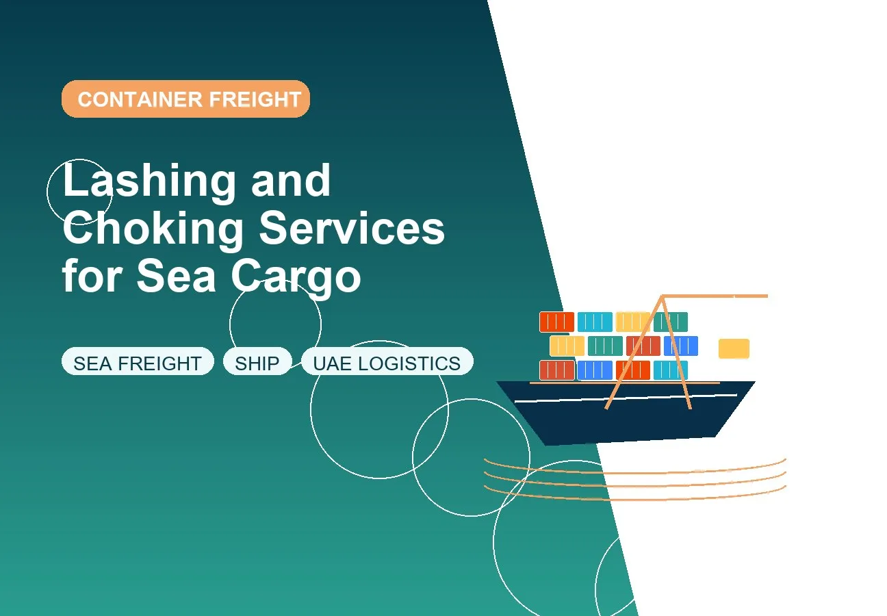 Lashing and Choking Services for Sea Cargo design image