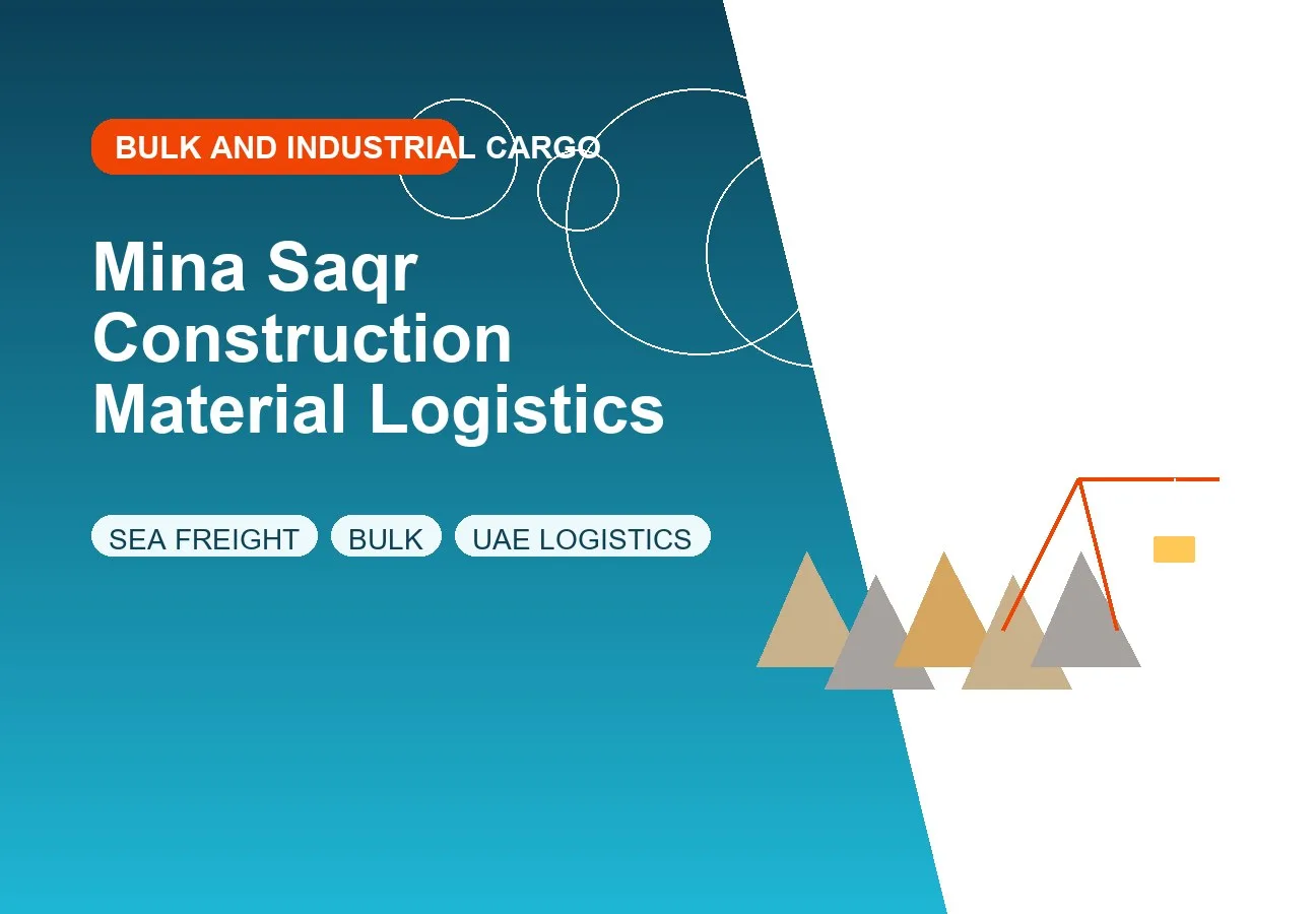 Mina Saqr Construction Material Logistics design image