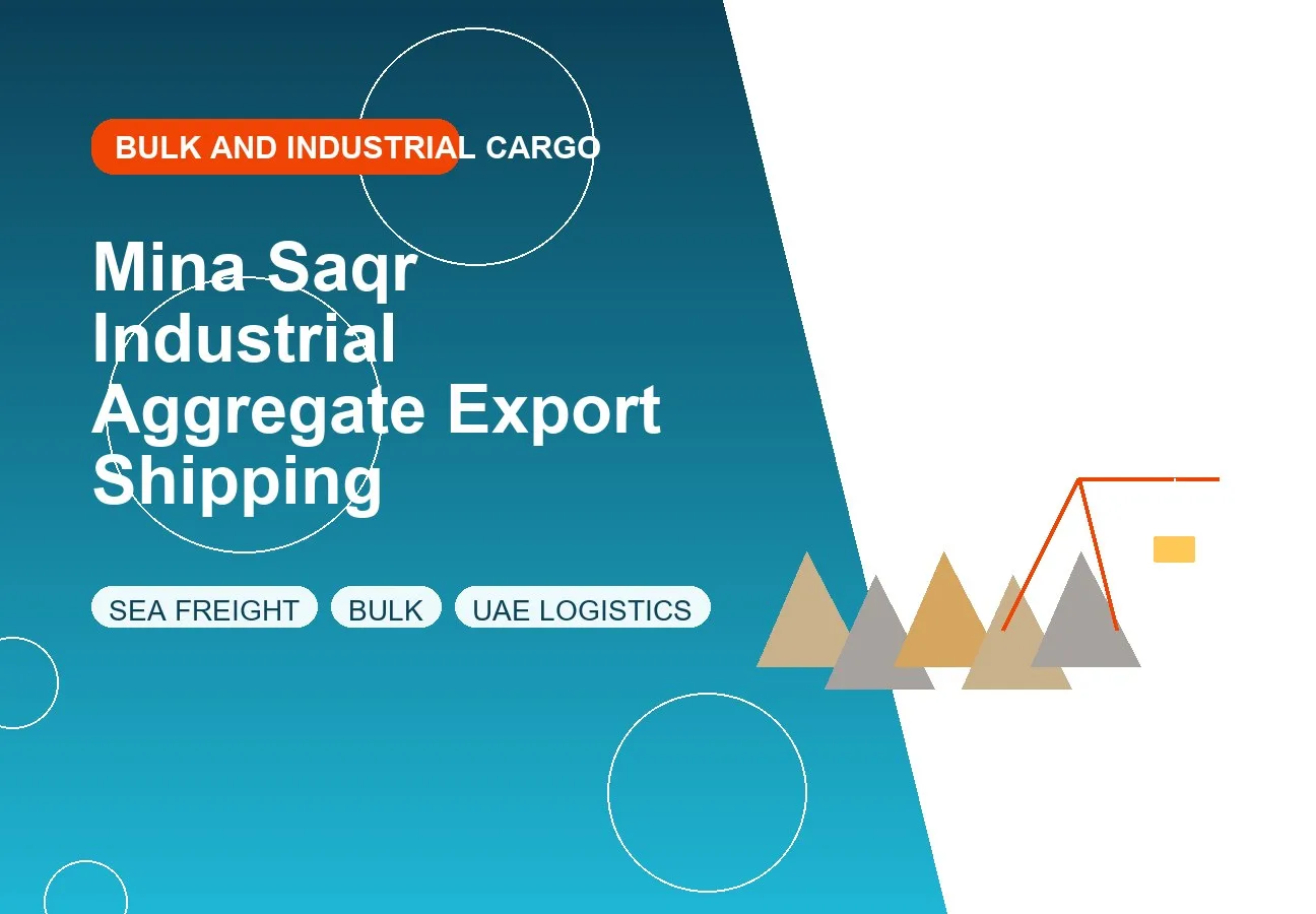 Mina Saqr Industrial Aggregate Export Shipping design image