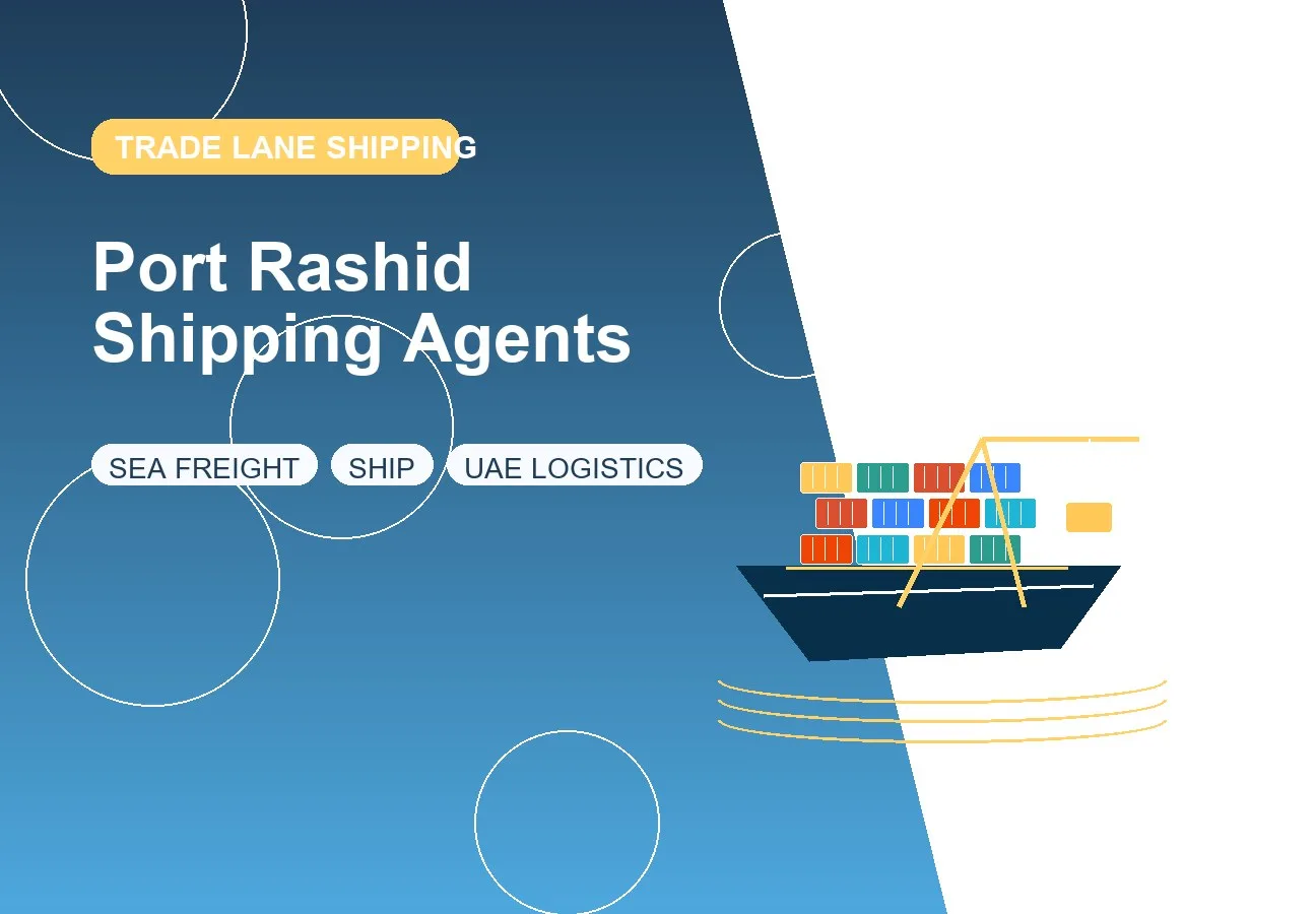 Port Rashid Shipping Agents design image