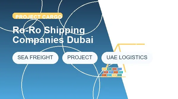 Ro-Ro Shipping Companies Dubai logistics process image