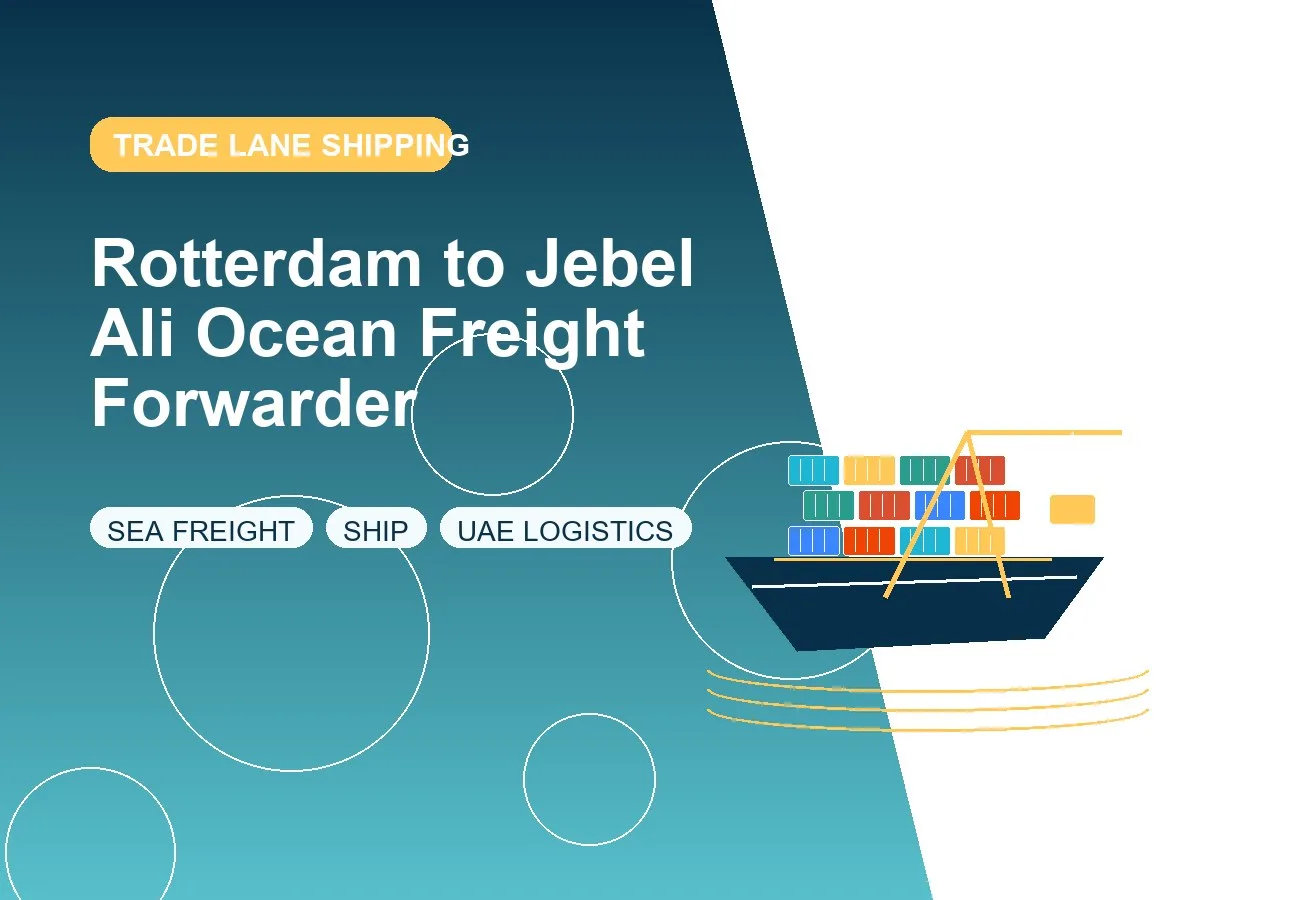 Rotterdam to Jebel Ali Ocean Freight Forwarder design image