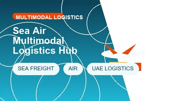 Sea Air Multimodal Logistics Hub cargo handling image