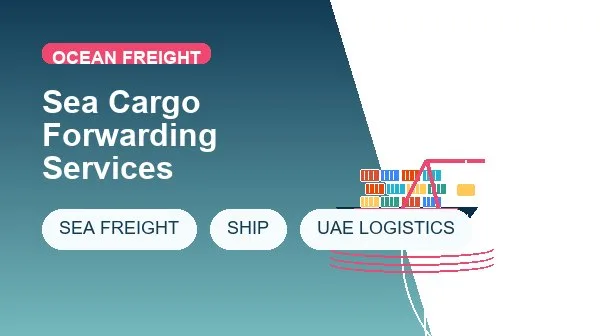 Sea Cargo Forwarding Services logistics process image