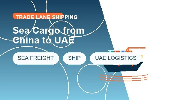 Sea Cargo from China to UAE logistics process image