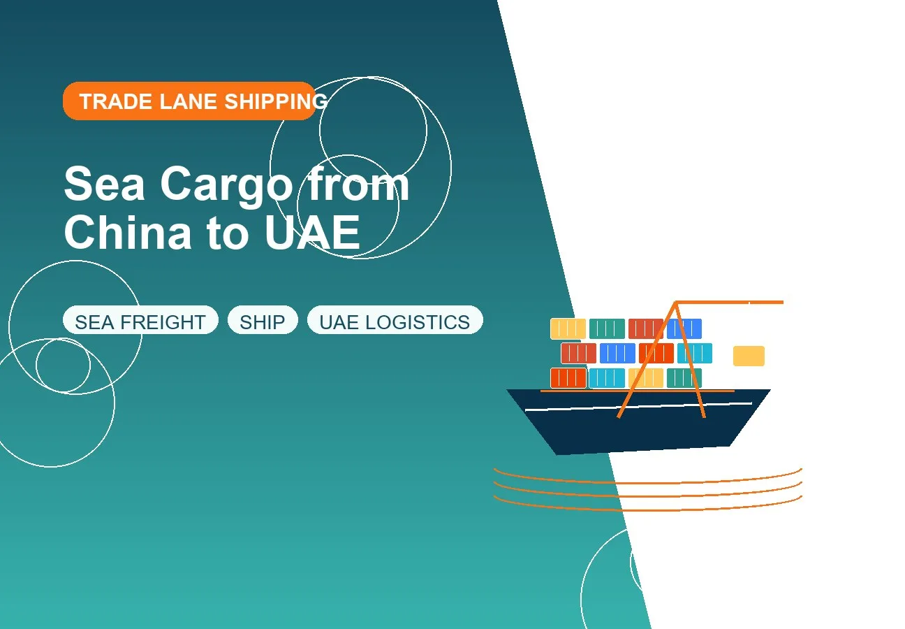 Sea Cargo from China to UAE design image
