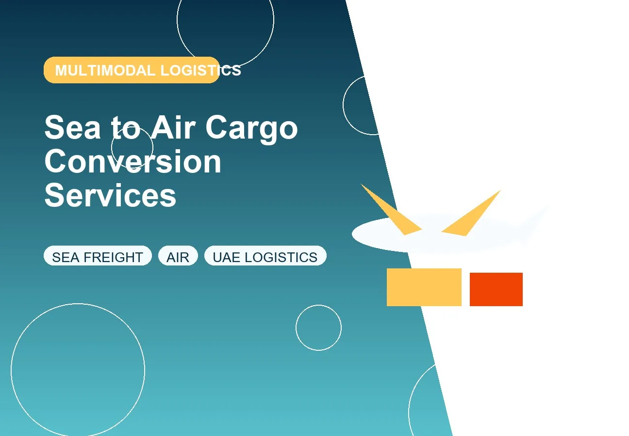 Sea to Air Cargo Conversion Services design image