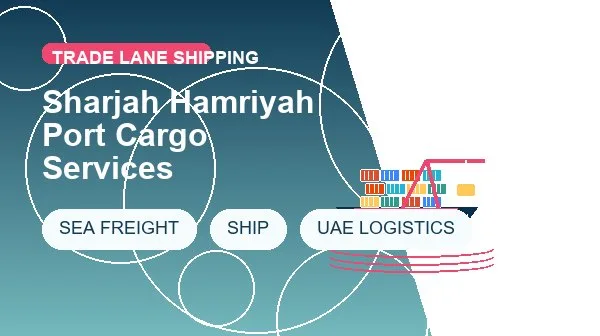 Sharjah Hamriyah Port Cargo Services logistics process image