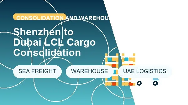 Shenzhen to Dubai LCL Cargo Consolidation logistics process image