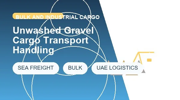 Unwashed Gravel Cargo Transport Handling cargo handling image