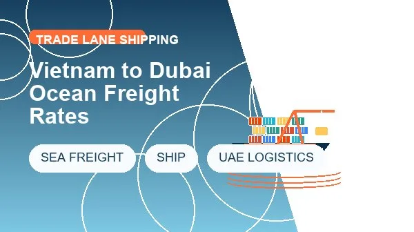 Vietnam to Dubai Ocean Freight Rates logistics process image