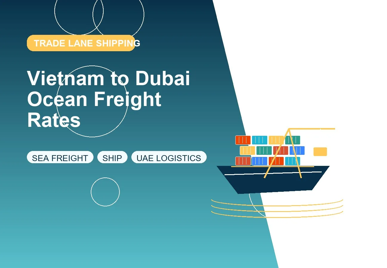 Vietnam to Dubai Ocean Freight Rates design image