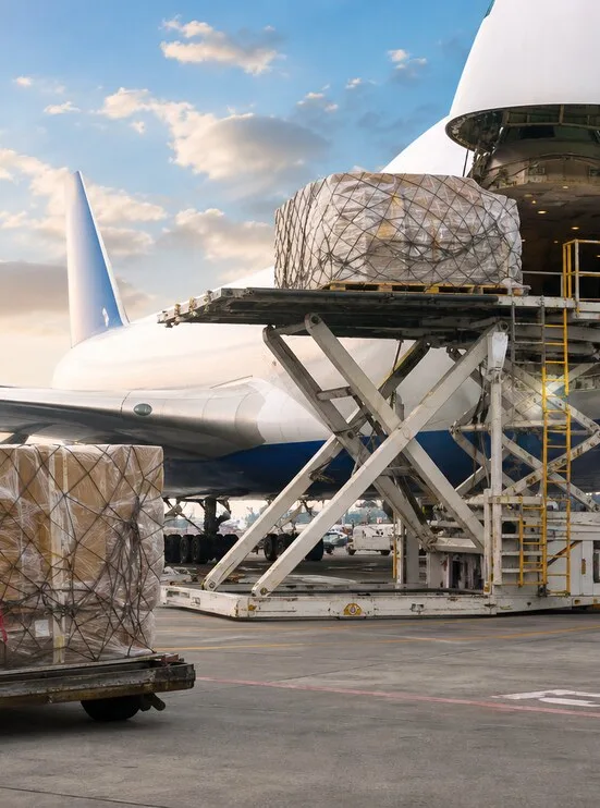 Air freight cargo handling